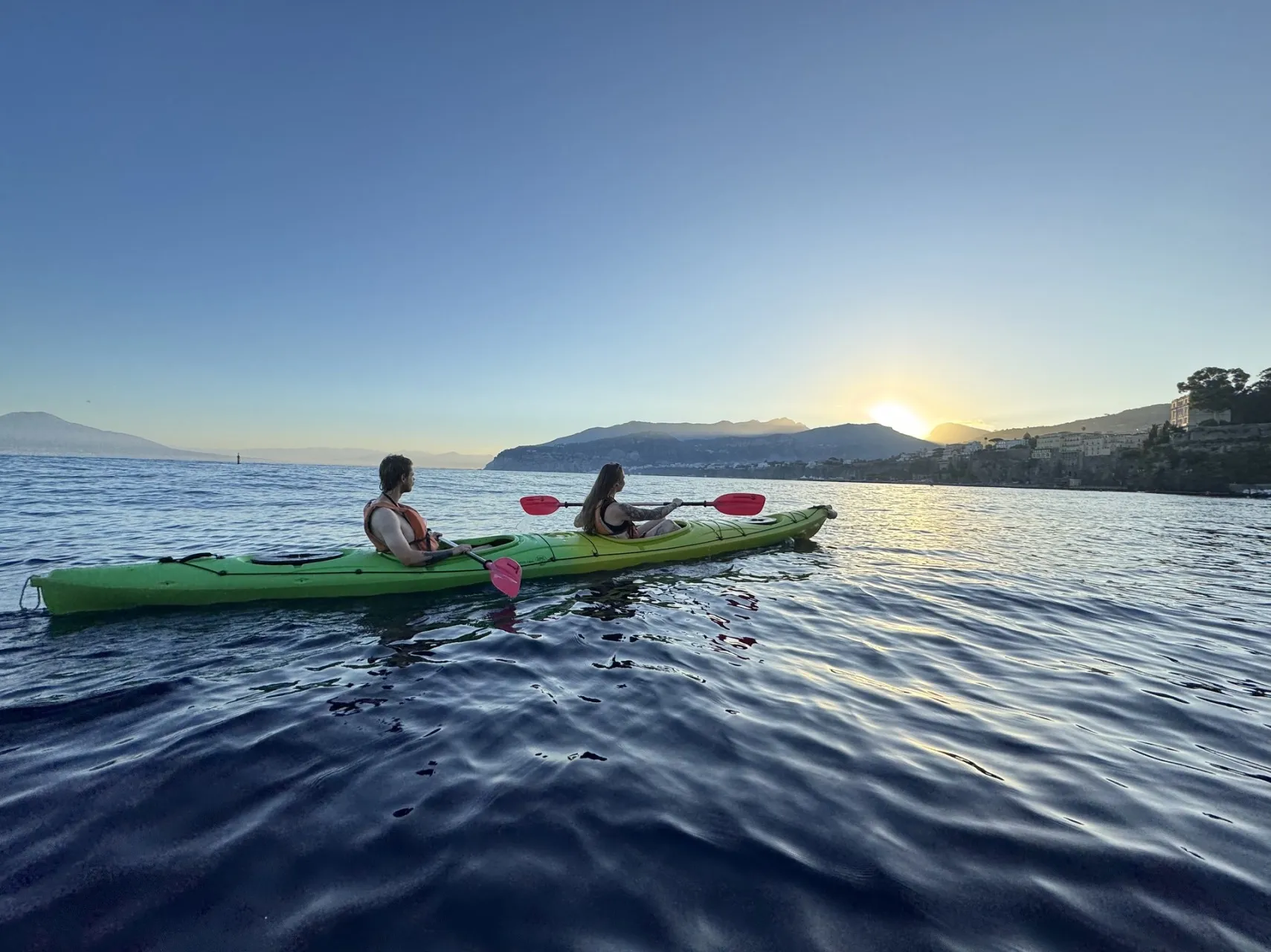 Excursion privée en kayak au lever du soleil